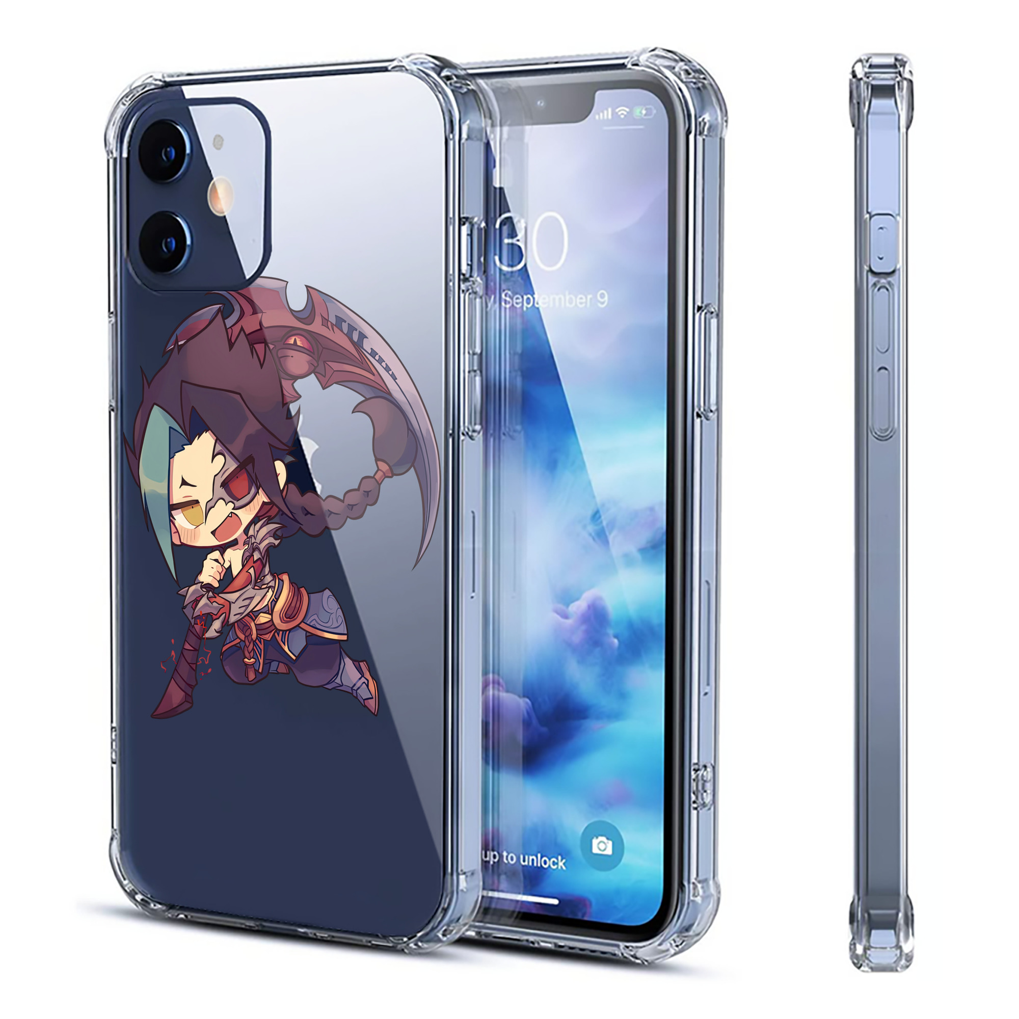 （画像用） リーグ・オブ・レジェンド League of Legends LOL 【iPhone 12シリーズ対応】透明スマホケース（クリアソフトケース）